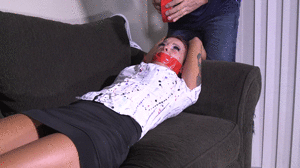 gndbondage.com - 2307INK-He tied up and gagged the wrong girl thumbnail